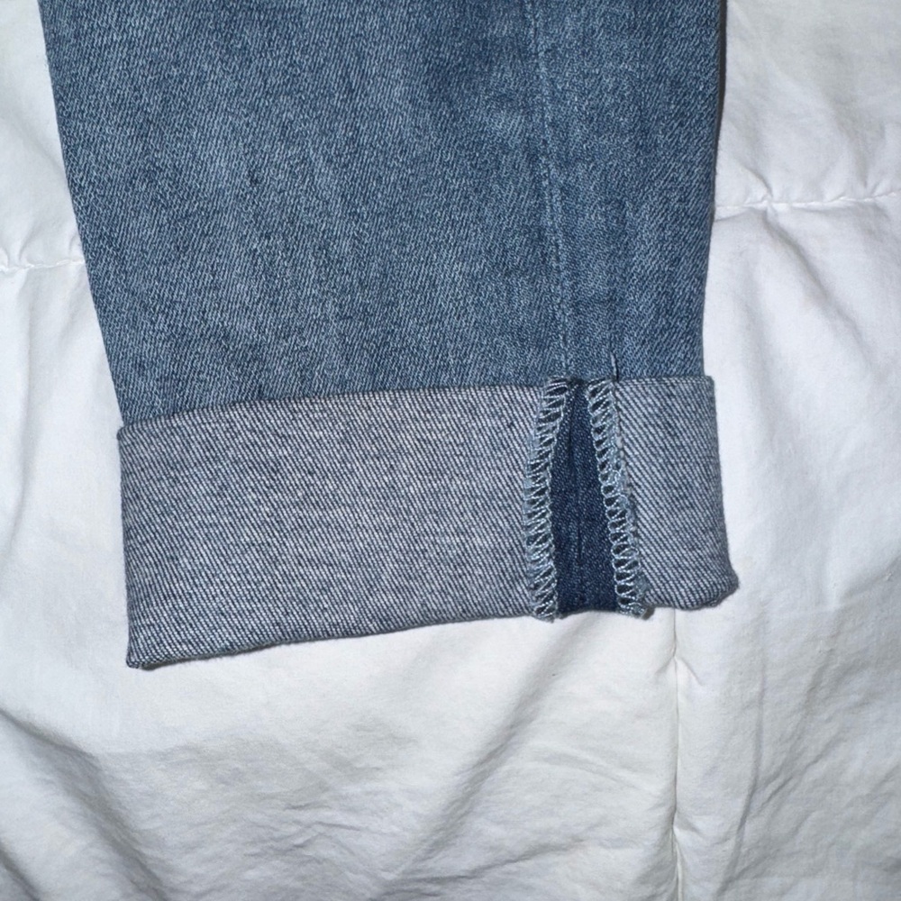 Distressed Blue Jeans - Picture 2 of 7